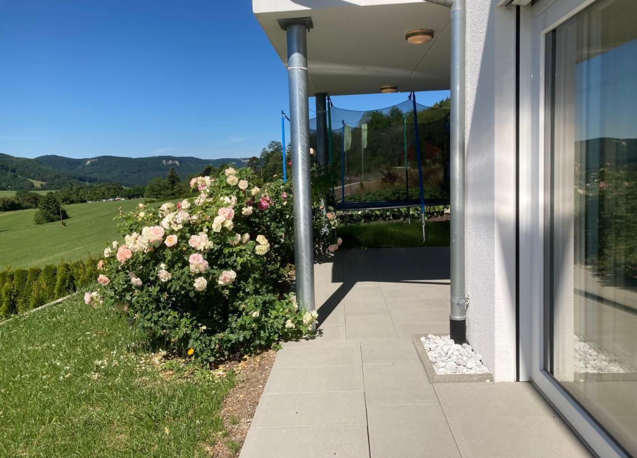 Apartment Atemberaubender Ausblick Mit Premium-wanderwegen Vor Der Haustuer Albstadt